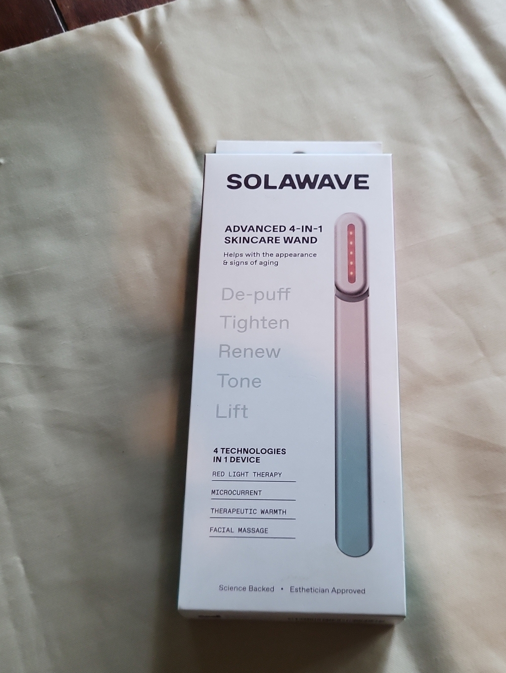 Solawave Advanced 4-in-1 Skincare Wand — Pink & Blue
